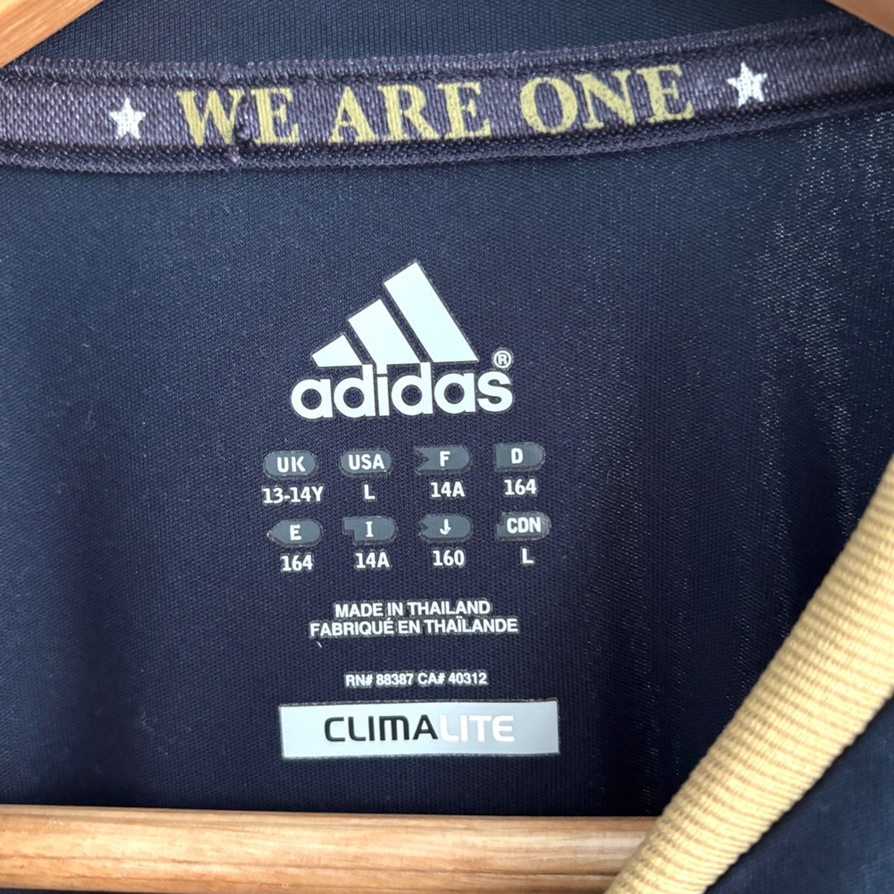 Philadelphia Union Adidas Soccer Kit Jersey Home 2011 2012 Youth Large - Picture 10 of 11